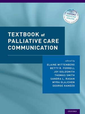cover image of Textbook of Palliative Care Communication